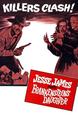 Jesse James contra la hija de Frankenstein poster