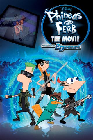 Phineas en Ferb: Dwars door de 2e Dimensie poster