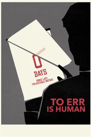 To Err is Human poster