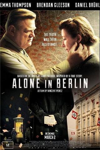 Alene i Berlin poster