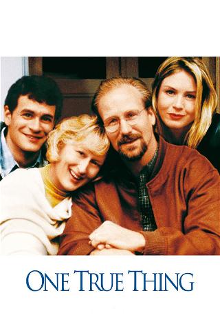 One True Thing poster