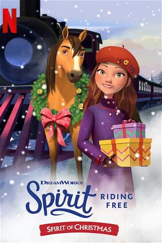 Spirit rider frit: Spirits jul poster