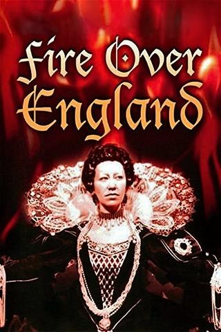 Feuer über England poster