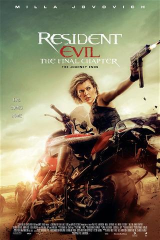 Resident Evil: The Final Chapter poster