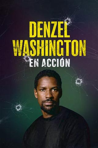 Denzel Washington en acción poster