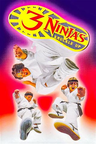 3 Ninjaa sotapolulla poster