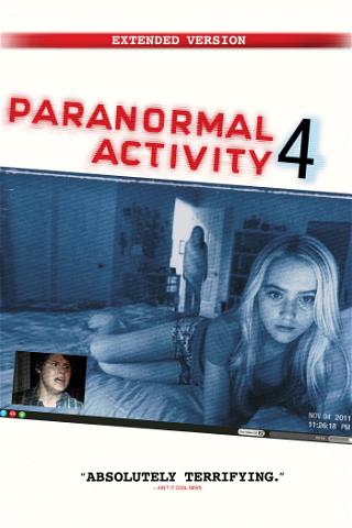 Paranormal Activity 4 (ocensurerade versionen) poster