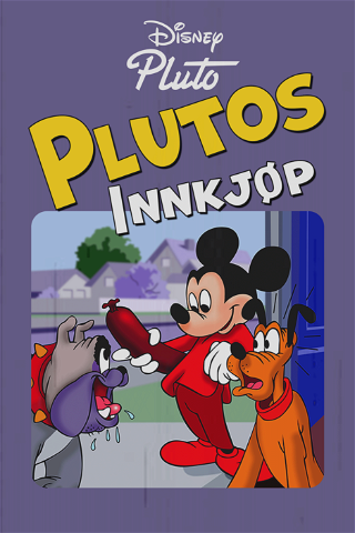 Pluto köper korv poster