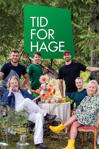 Tid for hage poster