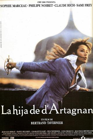 La hija de D'Artagnan poster