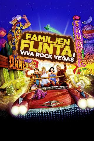 Familjen Flinta i Viva Rock Vegas poster
