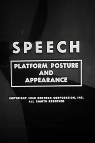 Speech: Platform Posture and Appearance poster