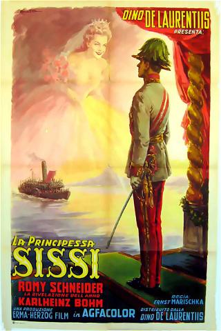 La principessa Sissi poster