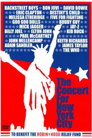 The Concert for New York City poster