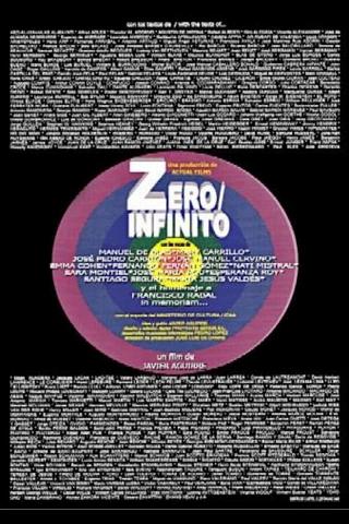Zero/infinito poster