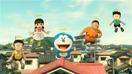 Bli hos meg – Doraemon poster