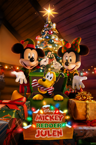 Mickey redder julen poster