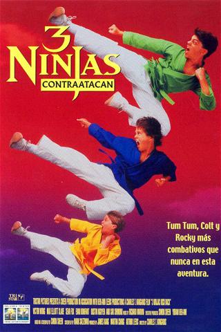 3 Ninjas Contraatacan poster