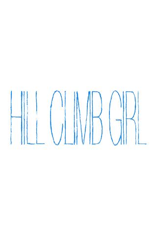 Hill Climb Girl poster