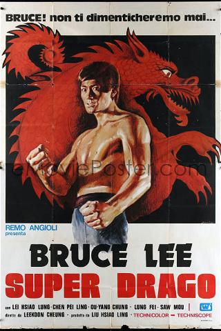 Bruce Lee Super Drago poster