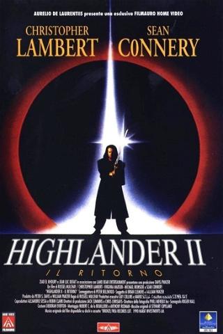 Highlander II - Il ritorno poster