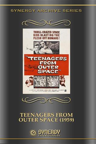 Teenagers From Outer Space (1959) poster