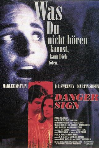 Danger Sign - Achtung: Gefahr poster