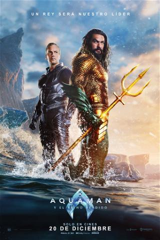 Aquaman y el reino perdido poster