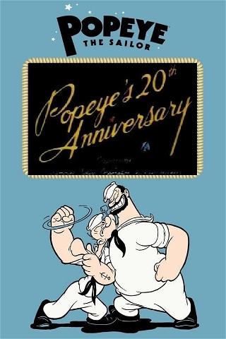Popeye's 20th Anniversary poster