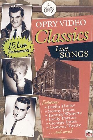Opry Video Classics: Love Songs poster