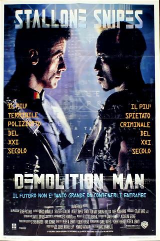 Demolition man poster
