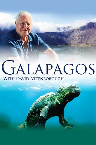 Galapagos med David Attenborough poster