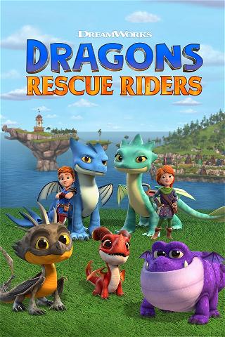 Dragones al rescate poster