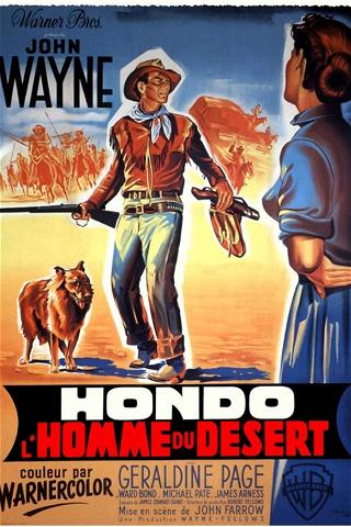 Hondo, l'homme du désert poster