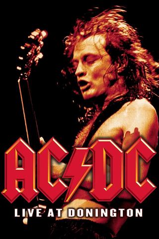 AC/DC Live at Donington poster