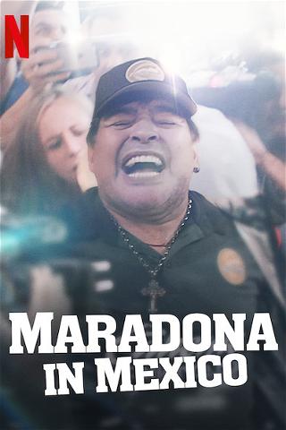 Maradona in Mexiko poster