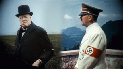 Hitler vs Churchill poster