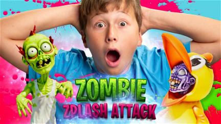 Zombie zplash attack poster