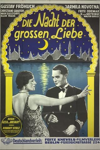 The Night of the Great Love poster
