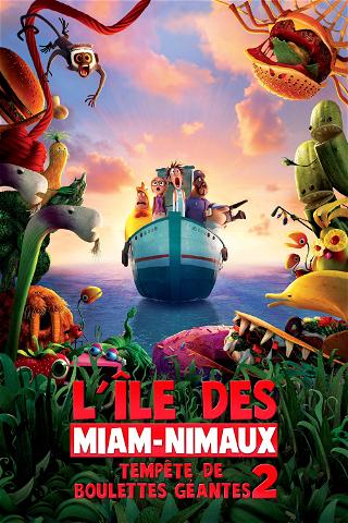 L'Île des Miam-nimaux : Tempête de boulettes géantes 2 poster