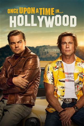 Once Upon a time in Hollywood poster