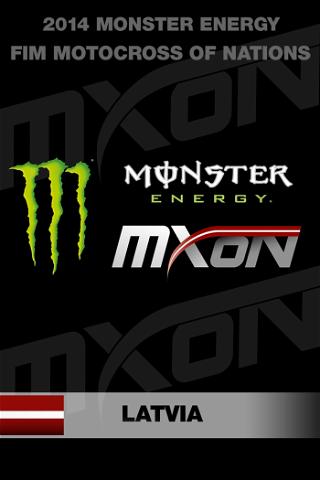 2014 Monster Energy FIM Motocross of Nations poster