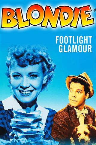 Blondie Footlight Glamour poster