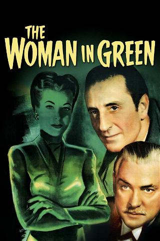 Sherlock Holmes och kvinnan i grönt poster