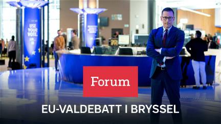 SVT Forum: EU-valdebatt i Bryssel poster