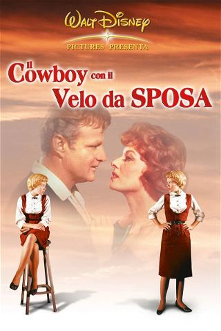 Il cowboy con il velo da sposa poster