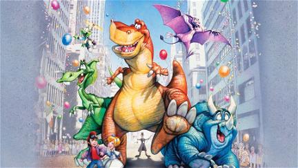 4 Dinos in New York poster