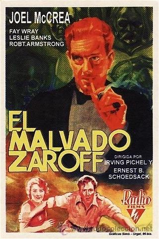 El malvado Zaroff poster