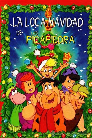 Navidades Picapiedra poster