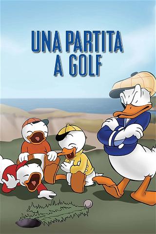 Una partita a golf poster